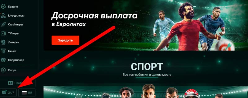 Главная страница